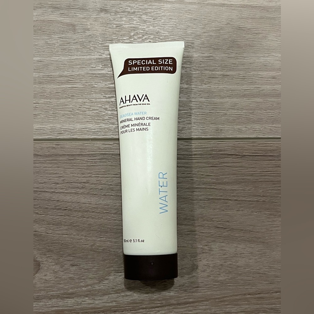 AHAVA Mineral Hand Cream Original Active Deadsea Water - Limited 5.1 Oz Size